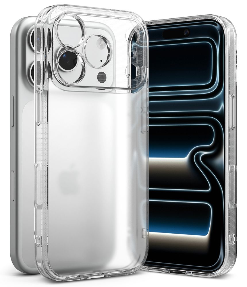 Ringke Fusion suojakuori malleille iPhone 18 Pro / 17 Pro, läpinäkyvä matta