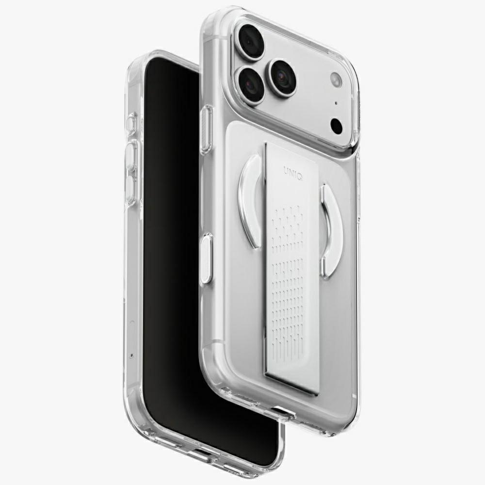 Uniq Heldro Air Magclick Charging -suojakuori iPhone 18 Pro Max / 17 Pro Max – läpinäkyvä
