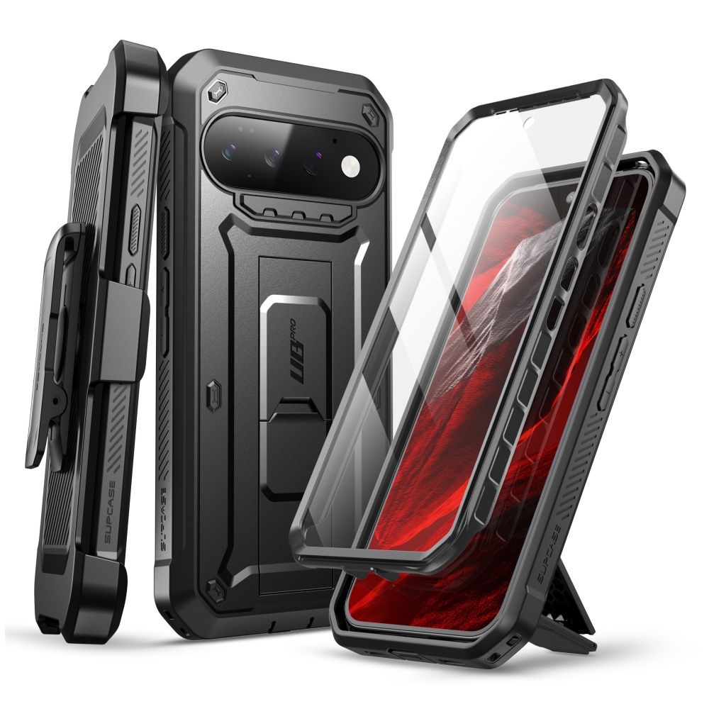 Supcase Unicorn Beetle Pro -suojakuori Google Pixel 11 Pro – musta