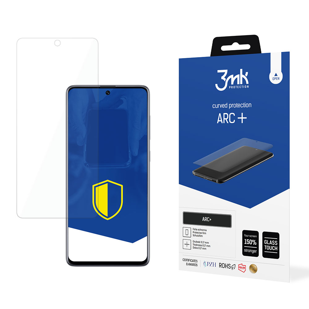 Samsung Galaxy A71 5G – 3mk ARC+ puhelimen näytönsuoja