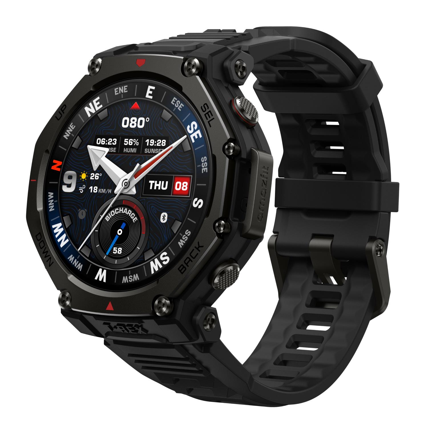 Amazfit T-Rex 3 Pro 44MM W2548GL5N -älykello, musta