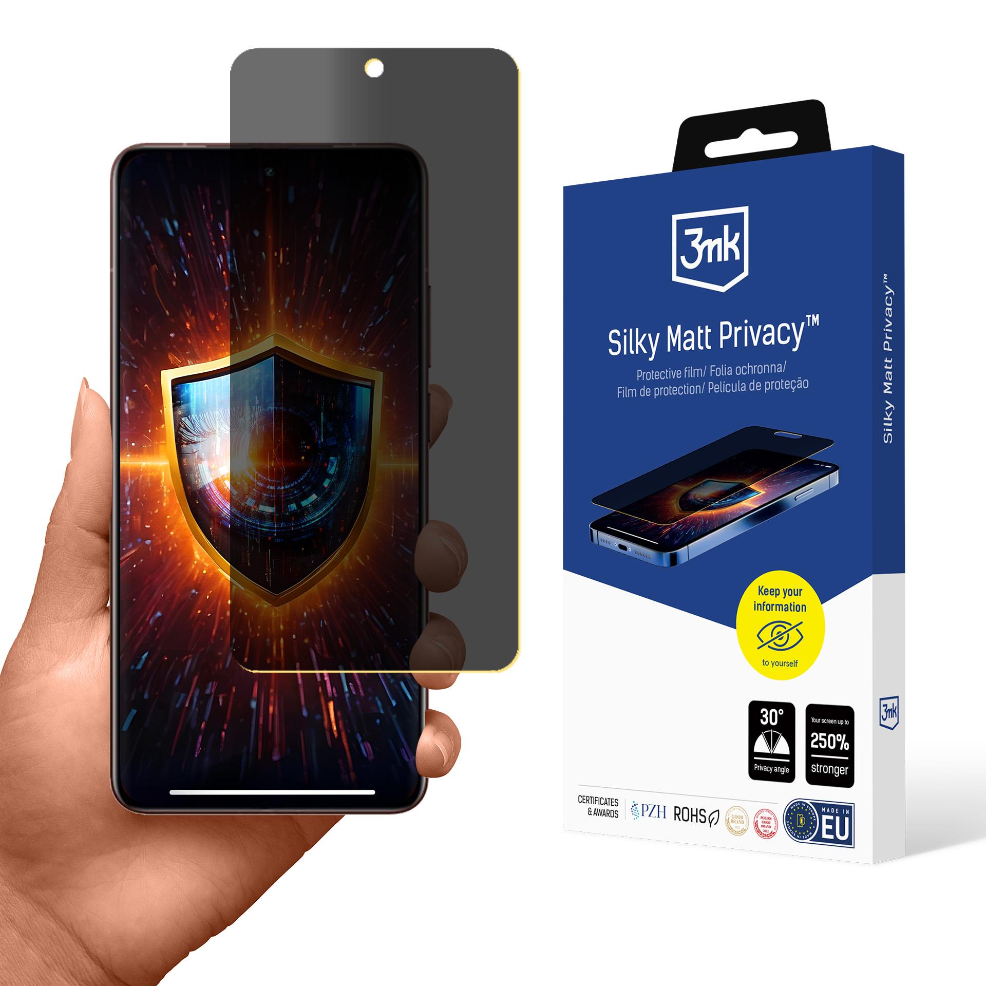 Realme GT7 Pro – 3mk Silky Matt Privacy tietosuojakalvo