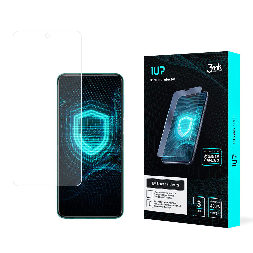 Xiaomi Redmi Note 9S – 3mk 1UP puhelimen näytönsuoja
