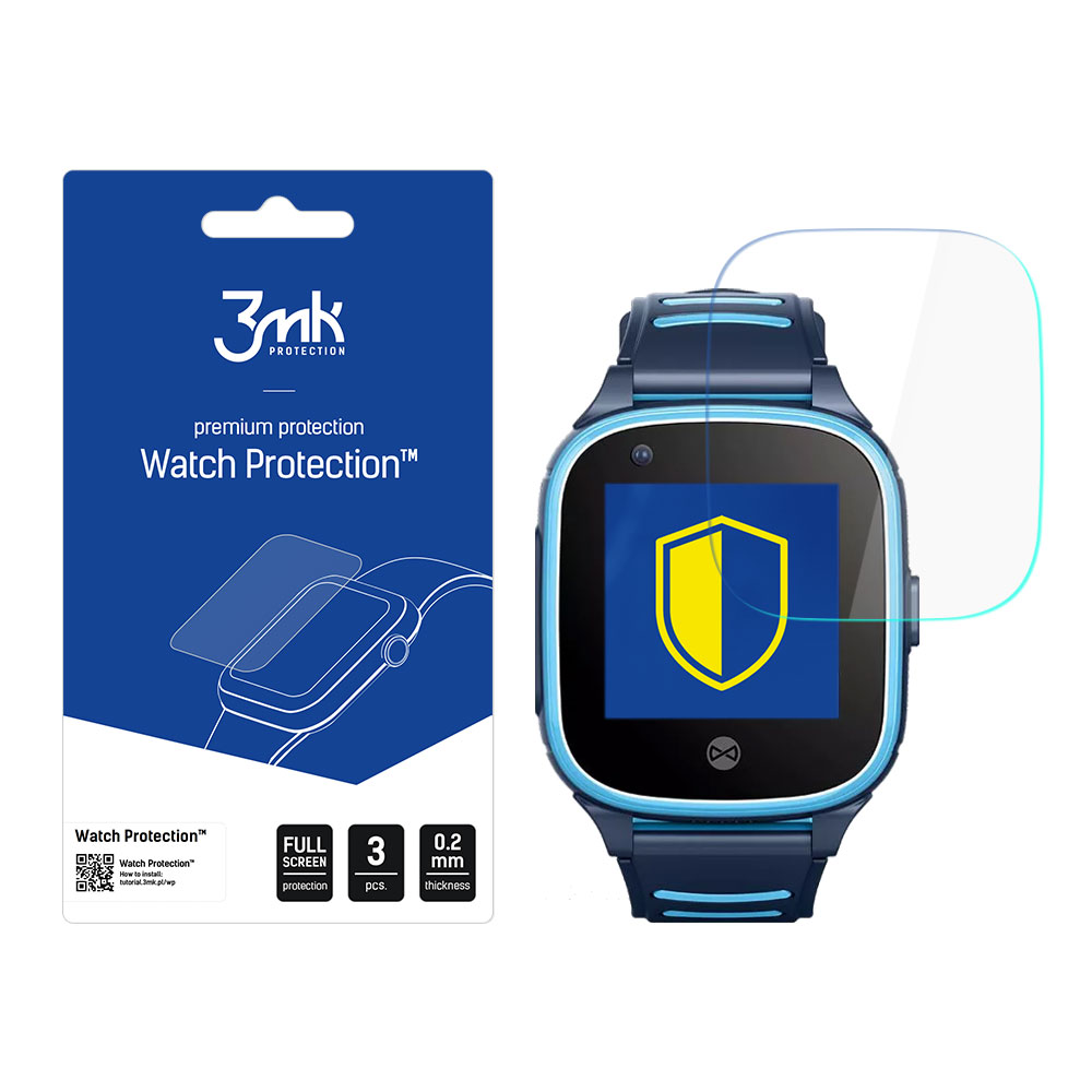 Forever KW-500 4G – 3mk Watch Protection FlexibleGlass älykellon näytönsuoja