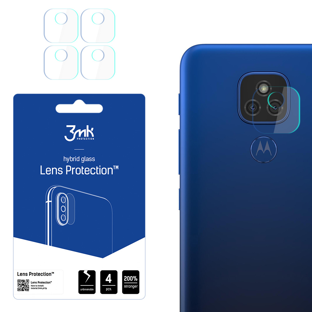Motorola Moto E7 Plus – 3mk Lens Protection kameran linssinsuoja