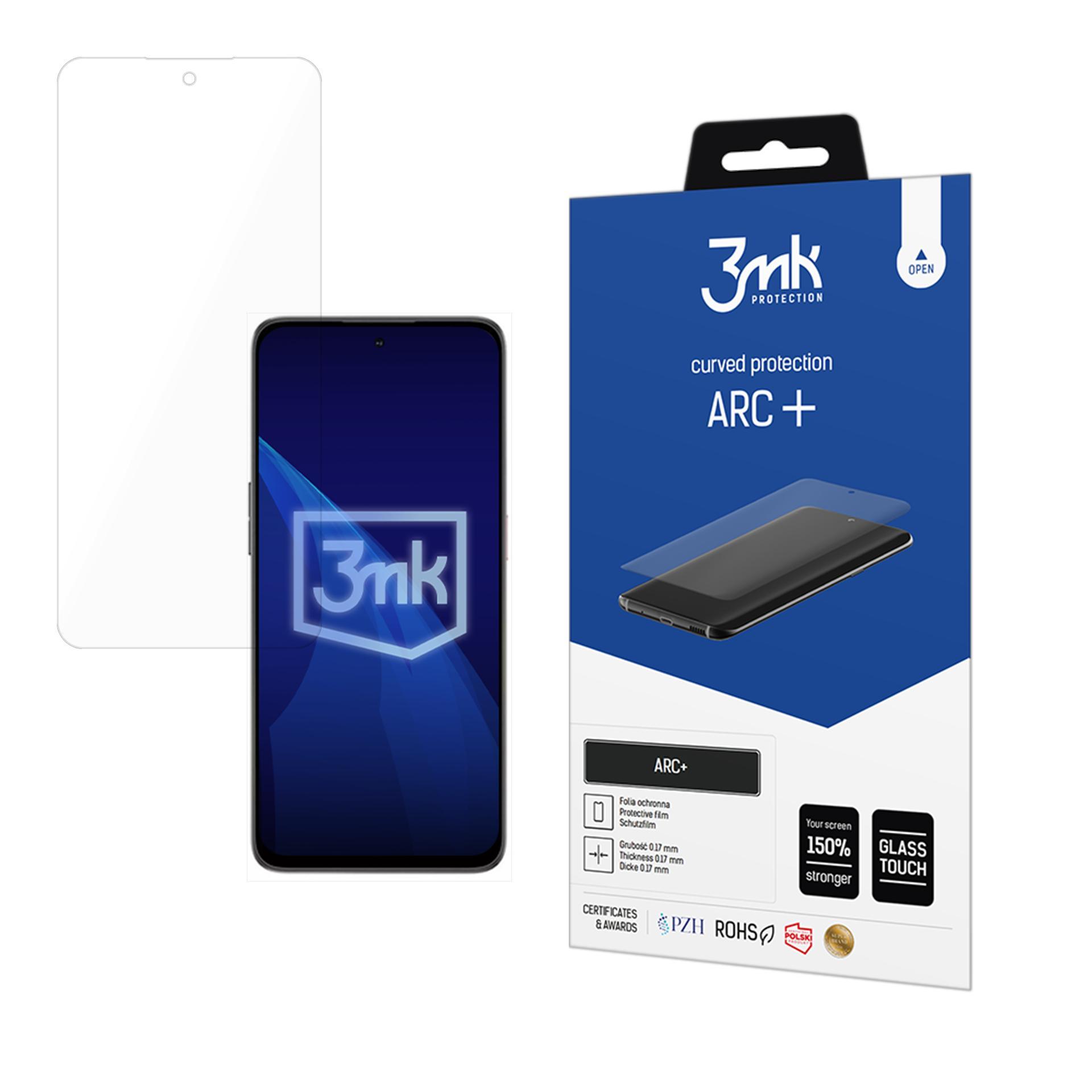 Nubia Neo 2 5G – 3mk ARC+ puhelimen näytönsuoja