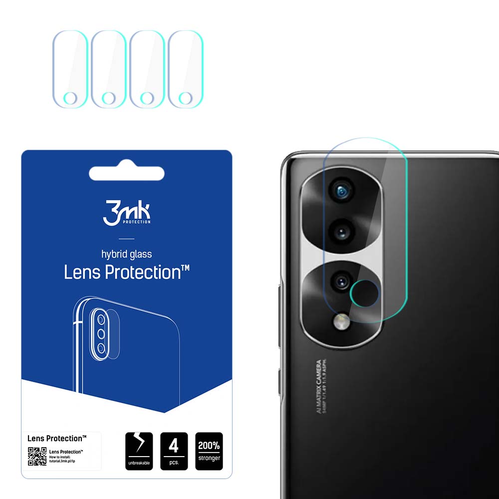 Honor 70 Pro/Pro+ – 3mk Lens Protection kameran linssinsuoja