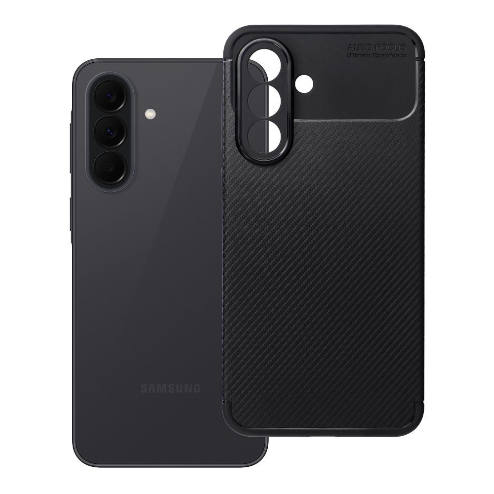 Suojakuori Samsung A37 5G:lle Carbon Premium musta