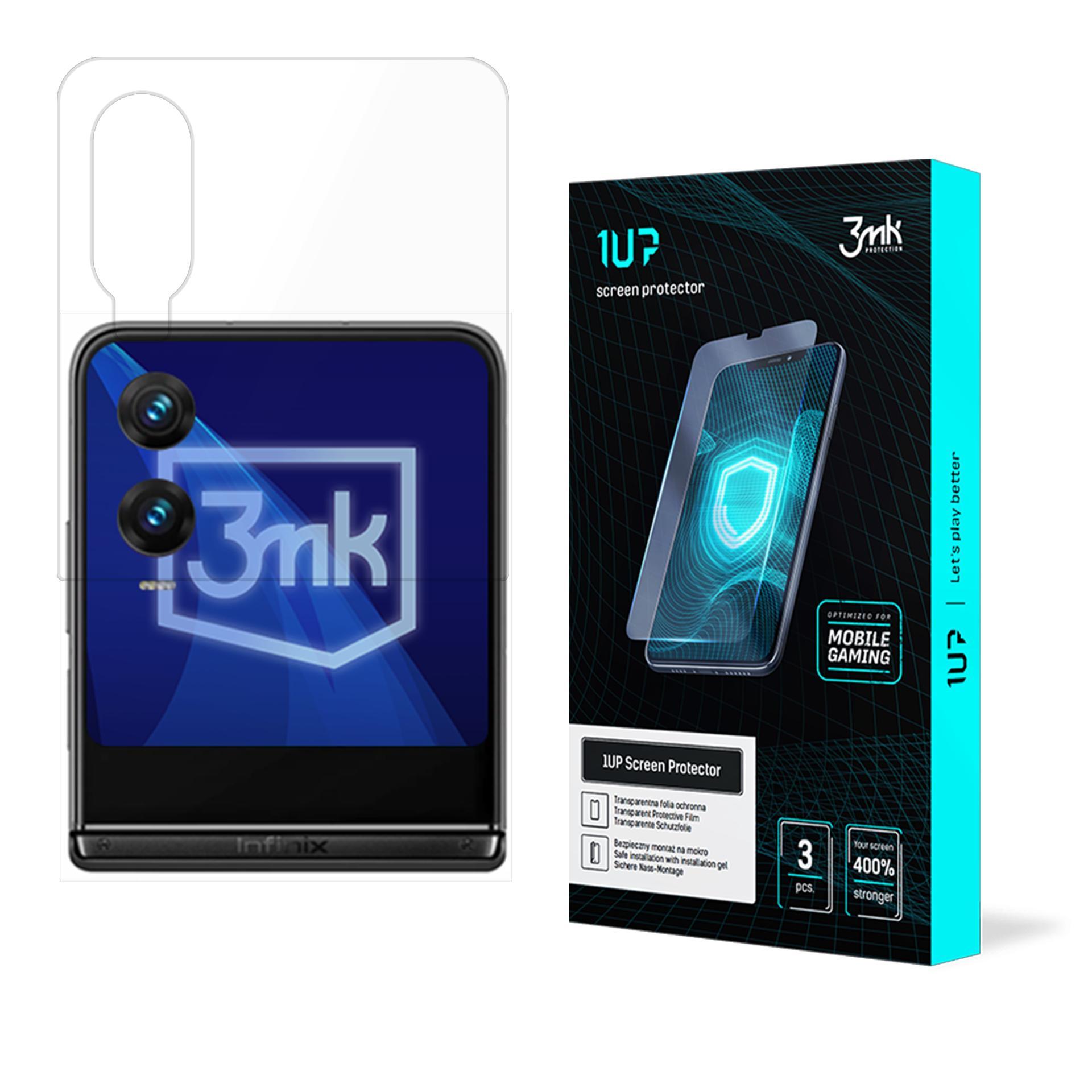 Infinix Zero Flip (front) – 3mk 1UP puhelimen näytönsuoja