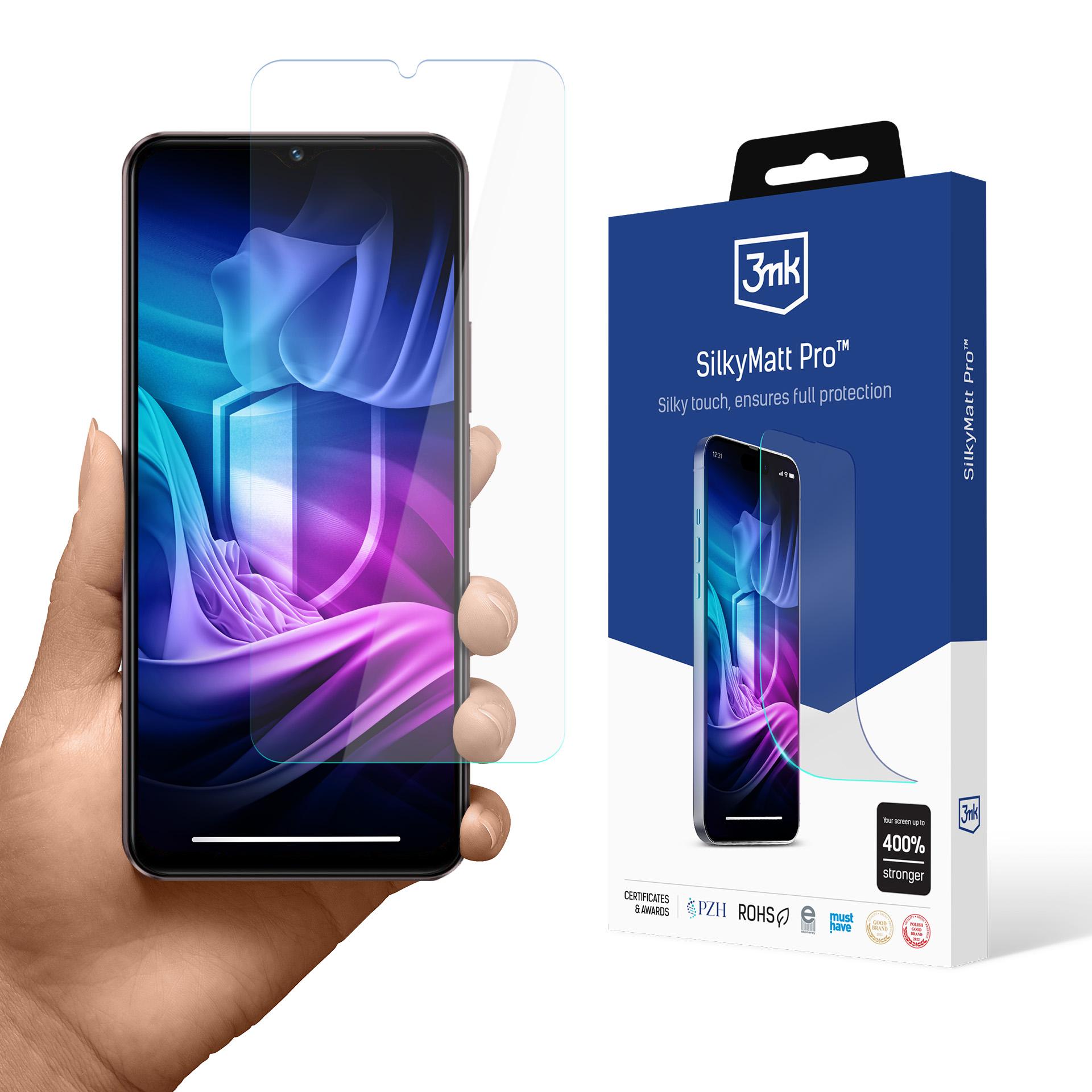 Vivo Y28s / Vivo Y28e / Vivo T3 Lite 5G – 3mk Silky Matt Pro puhelimen näytönsuoja