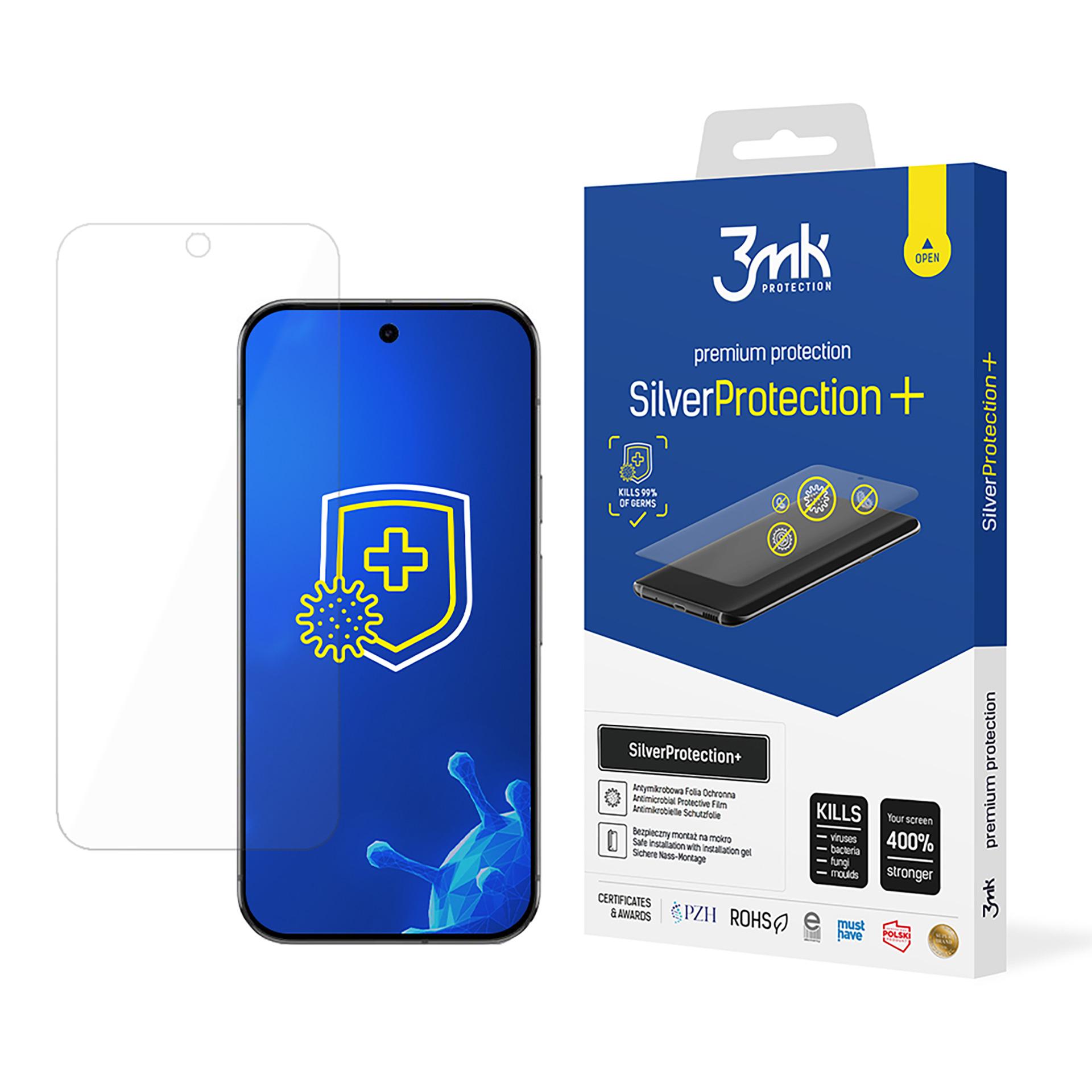 Google Pixel 9 Pro XL – 3mk SilverProtection+ puhelimen näytönsuoja