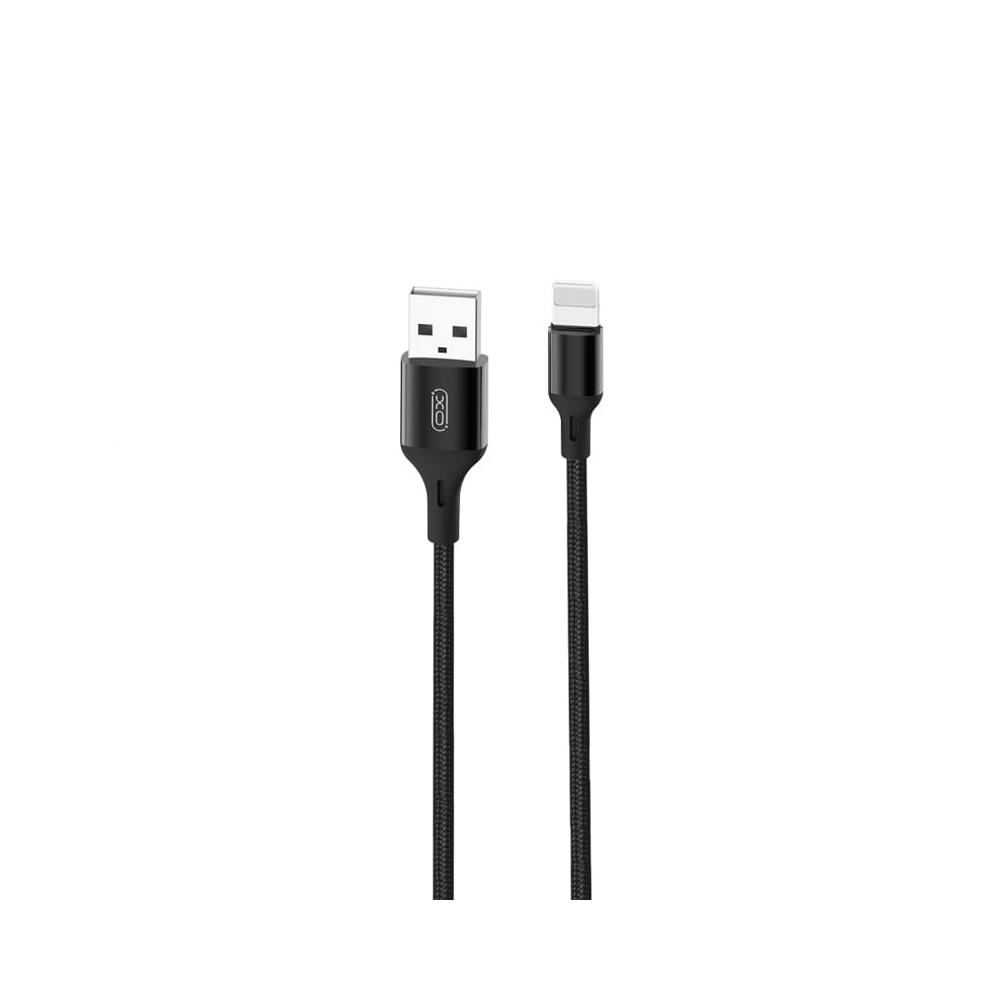 XO kaapeli NB143 USB - Lightning 1,0 m 2,4A, musta