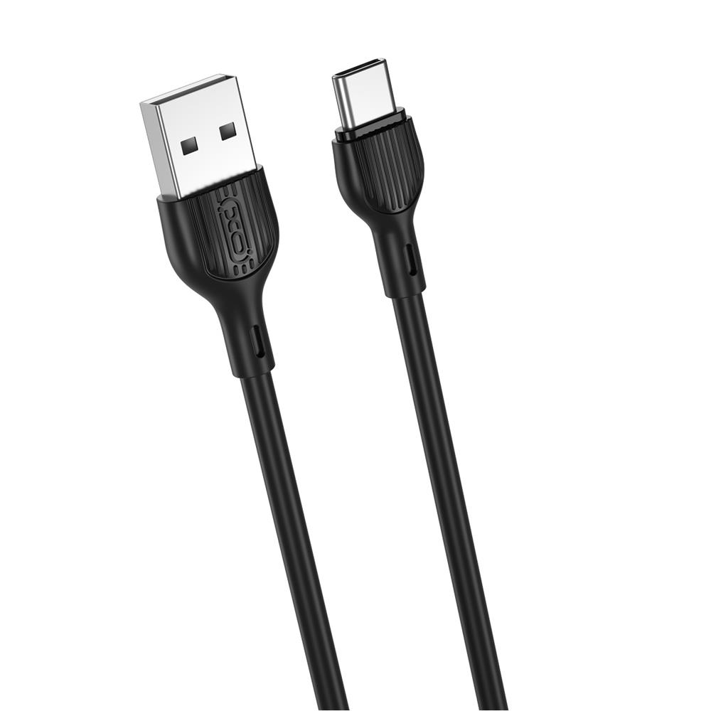 XO kaapeli NB200 USB - USB-C 2,0m 2.1A, musta