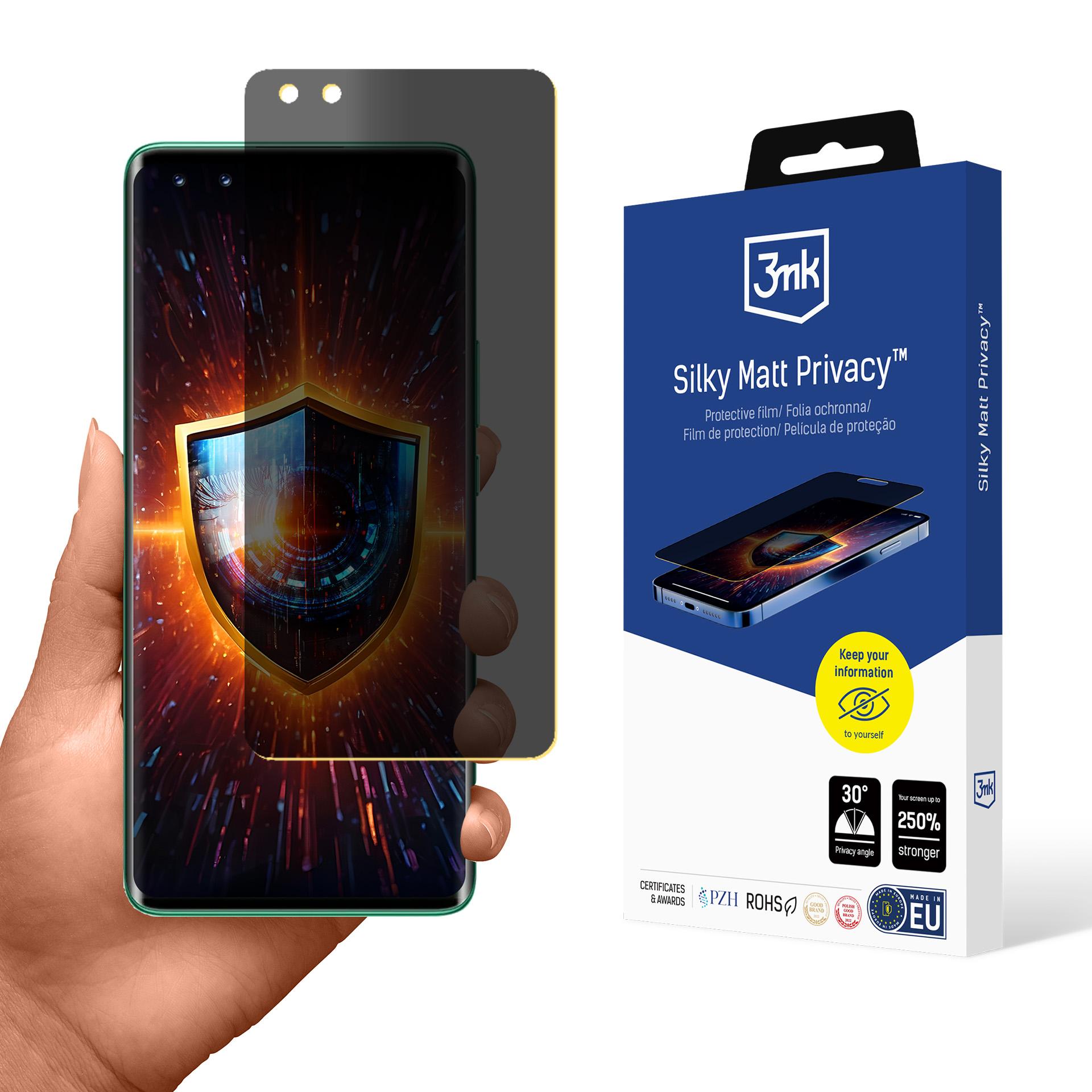 Huawei Nova 11 Pro – 3mk Silky Matt Privacy tietosuojakalvo