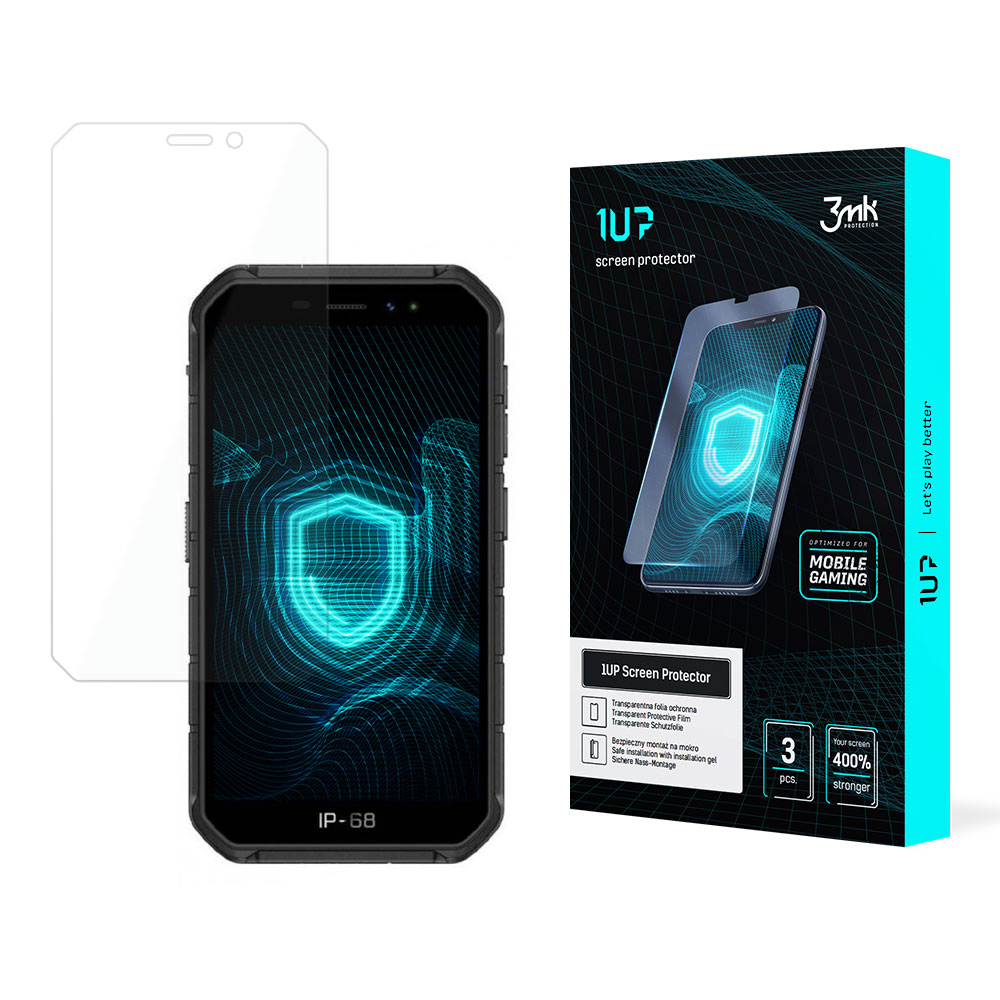 Ulefone Armor X7 Pro – 3mk 1UP puhelimen näytönsuoja
