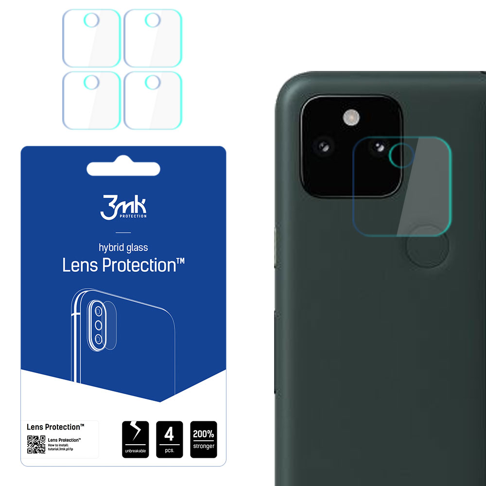Google Pixel 5A 5G – 3mk Lens Protection kameran linssinsuoja
