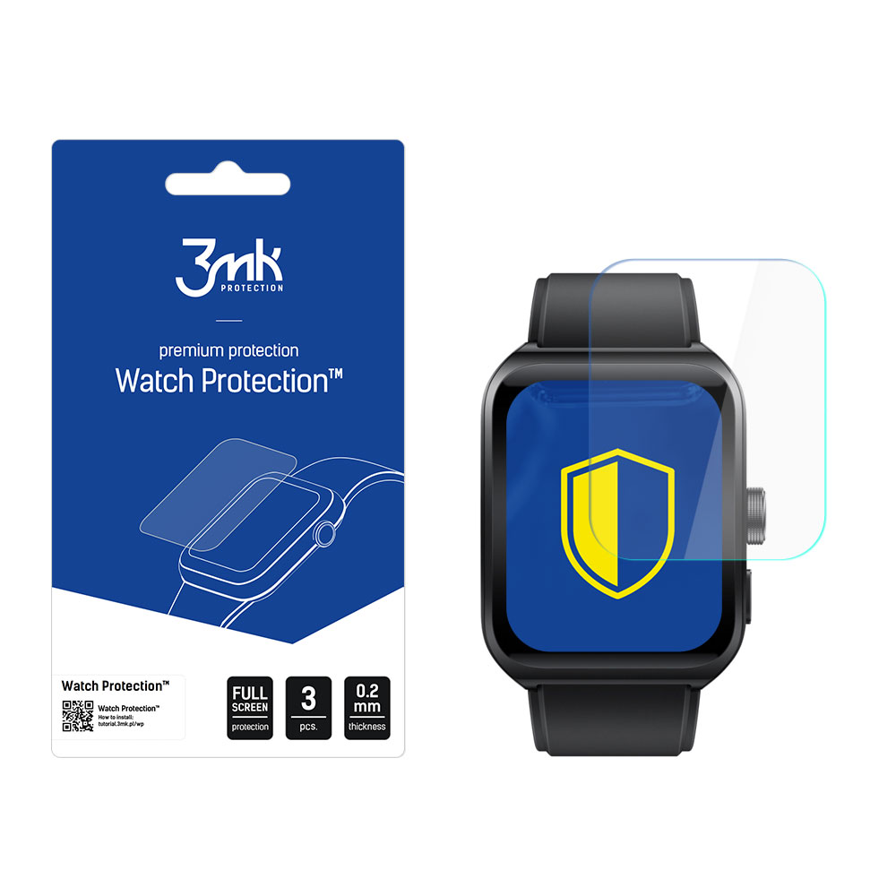 Oppo Watch 4 Pro – 3mk Watch Protection ARC älykellon näytönsuoja