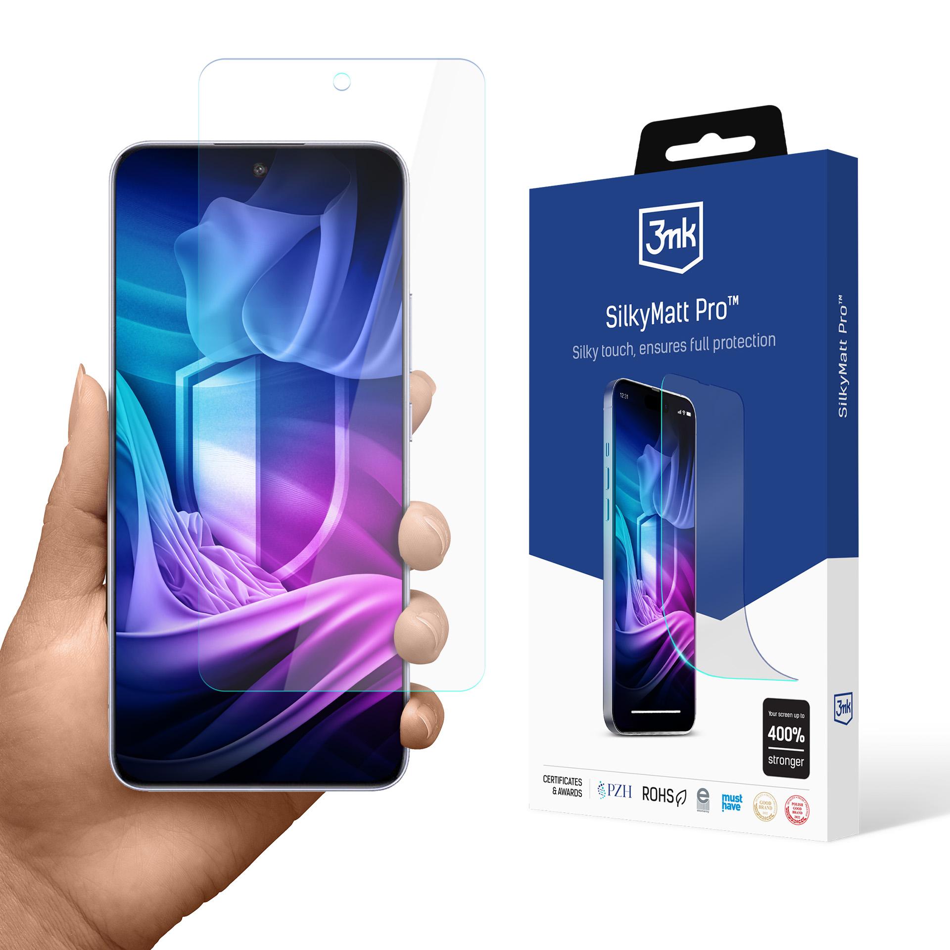 Oppo A5 Pro 5G – 3mk Silky Matt Pro puhelimen näytönsuoja