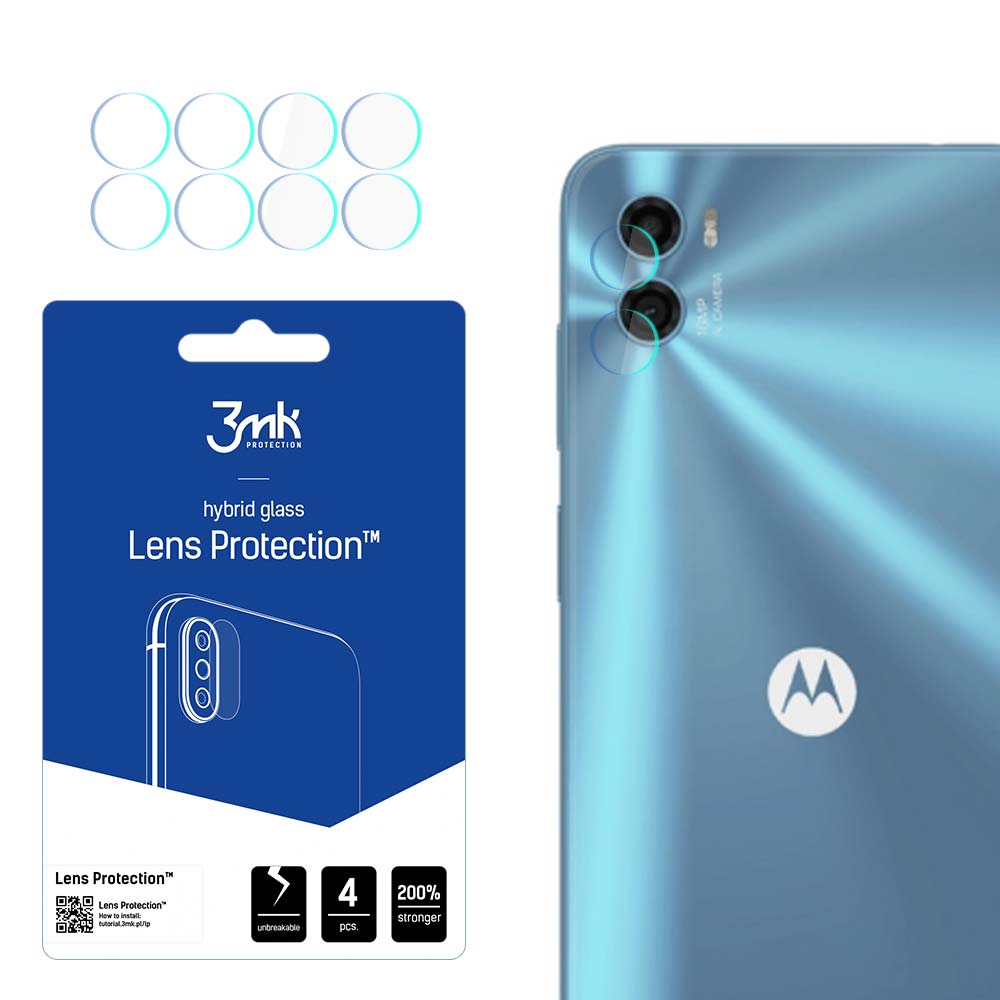 Motorola Moto E22s – 3mk Lens Protection kameran linssinsuoja