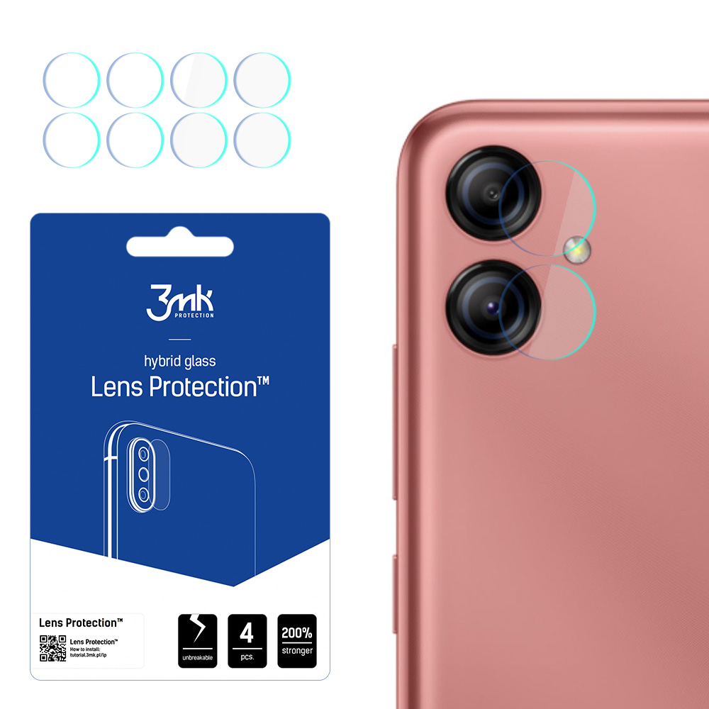 Samsung Galaxy A04e – 3mk Lens Protection kameran linssinsuoja