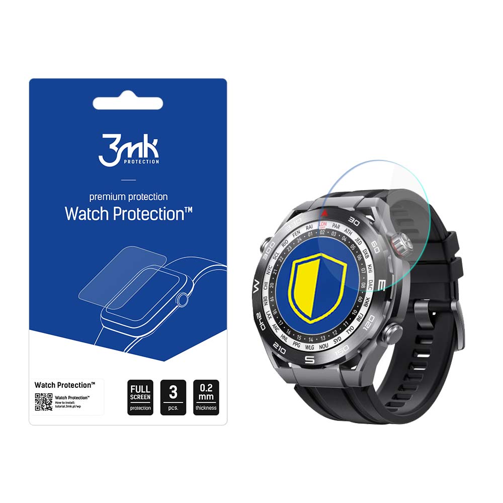 3mk Watch Protection™ hybridilasi Huawei Watch Ultimate