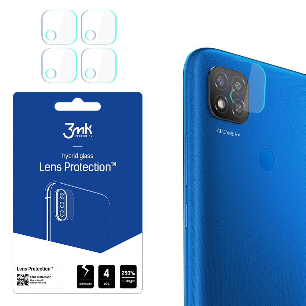 Xiaomi Redmi 9C – 3mk Lens Protection kameran linssinsuoja