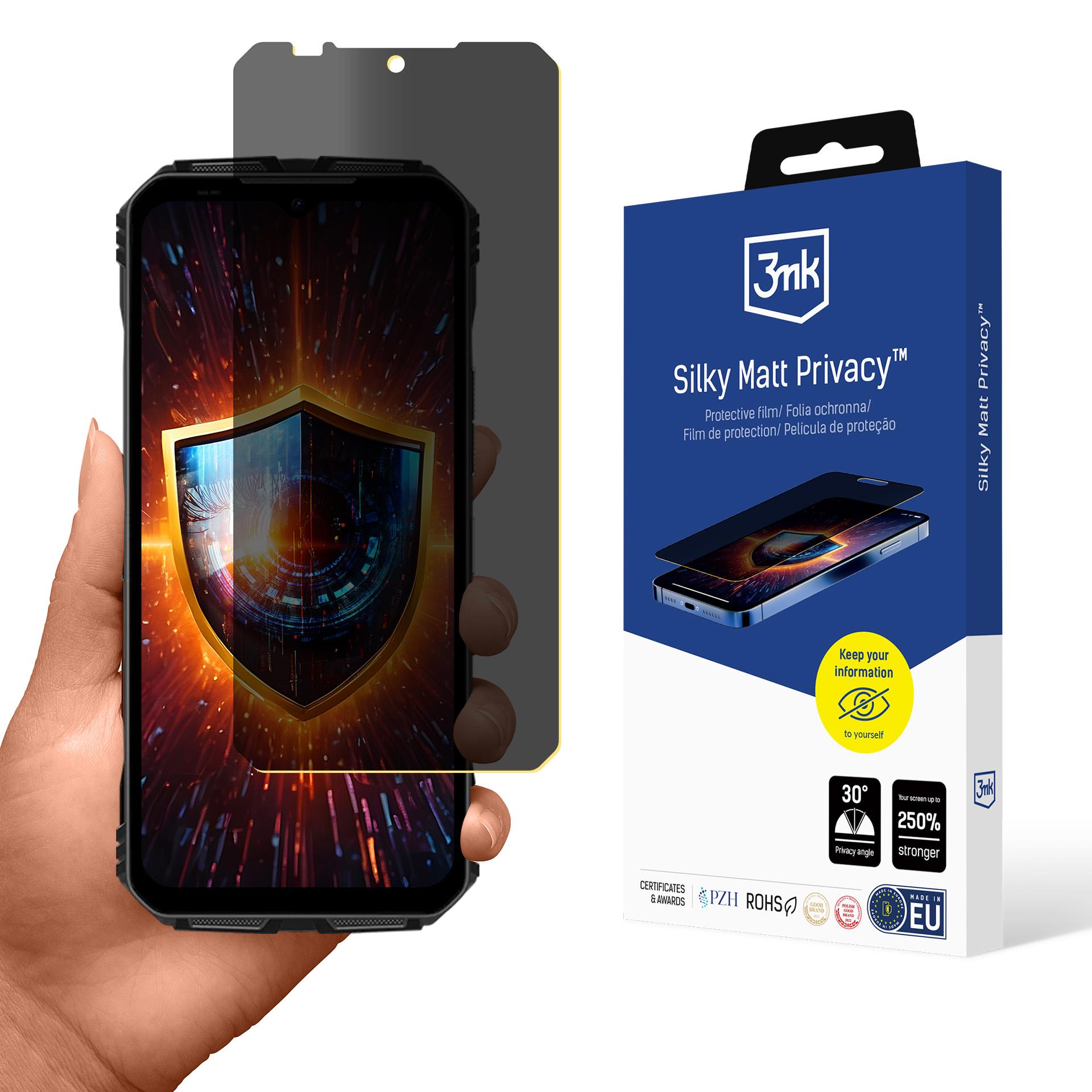 Doogee V Max Pro – 3mk Silky Matt Privacy tietosuojakalvo