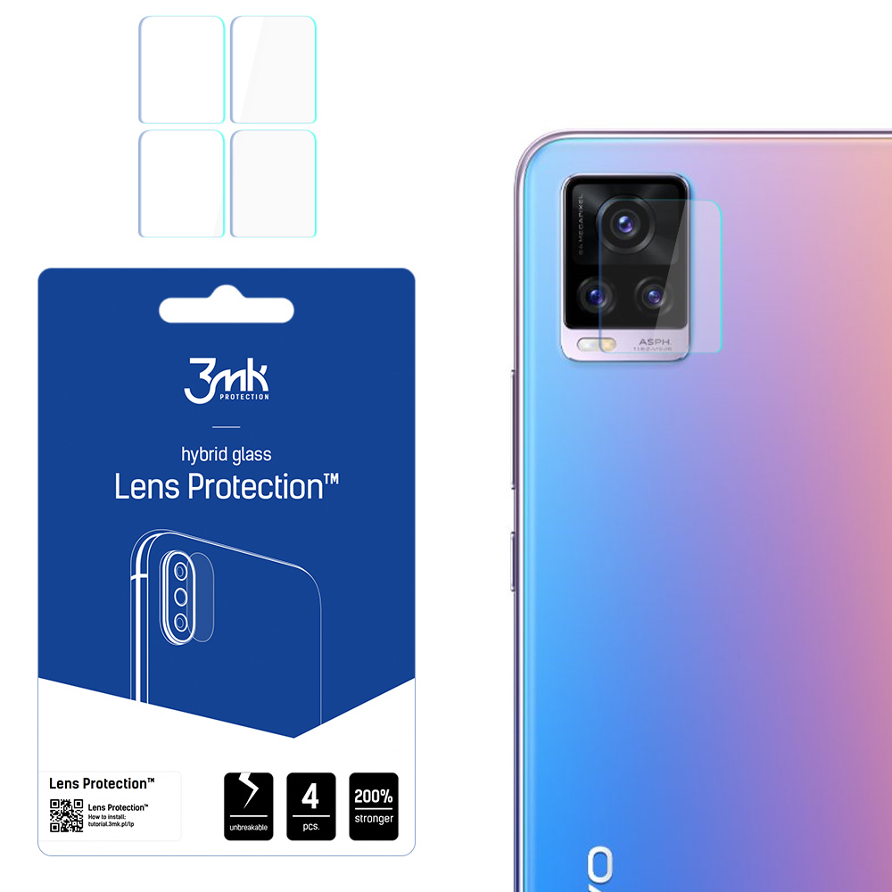 Vivo V20 – 3mk Lens Protection kameran linssinsuoja