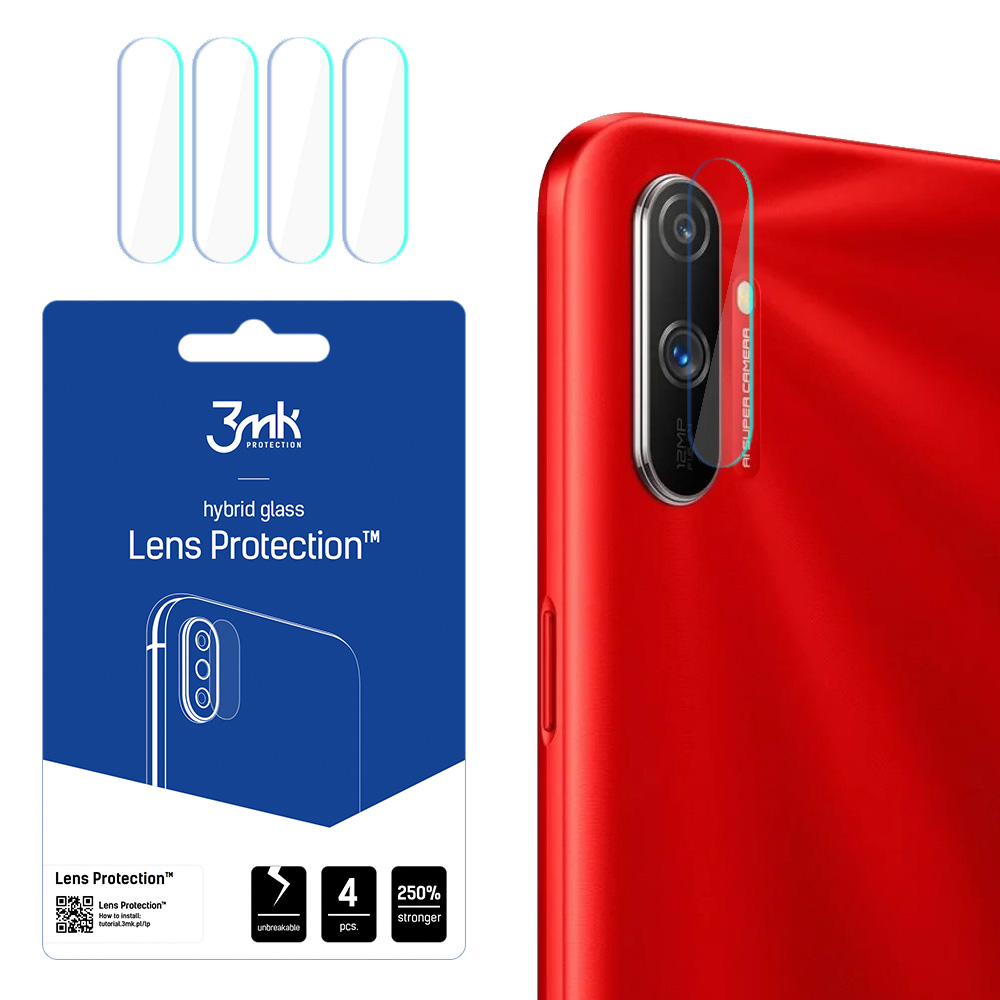 Realme C3 – 3mk Lens Protection kameran linssinsuoja