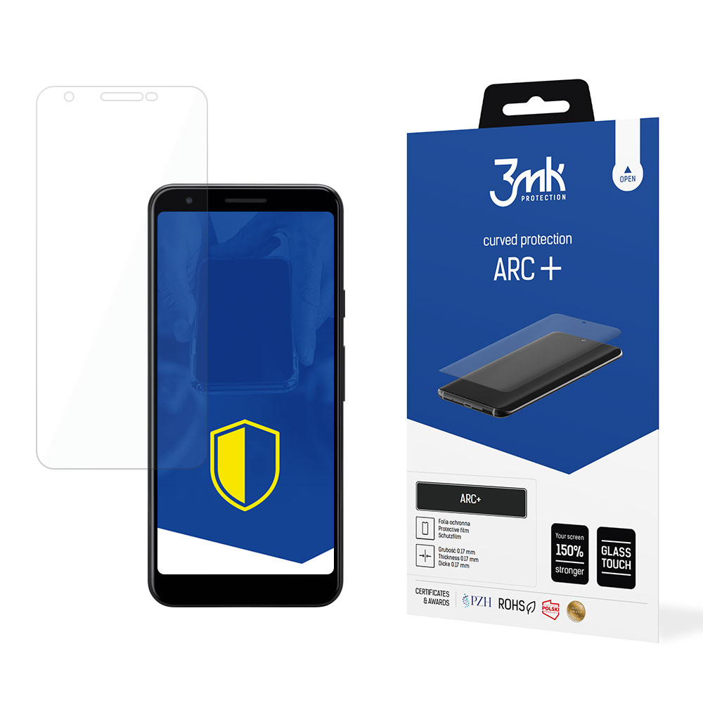 Google Pixel 3a – 3mk ARC+ puhelimen näytönsuoja