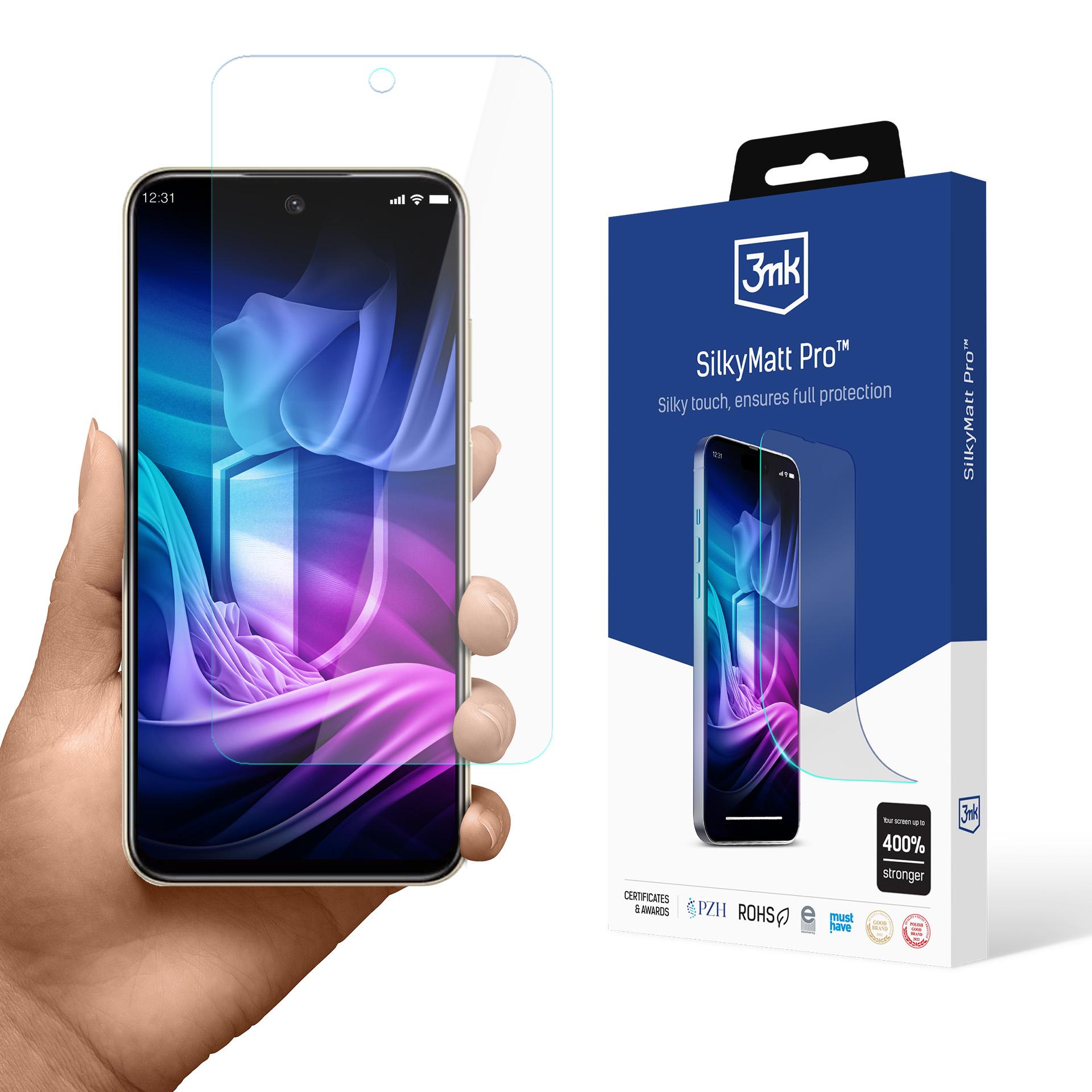 Infinix Smart 9 – 3mk Silky Matt Pro puhelimen näytönsuoja