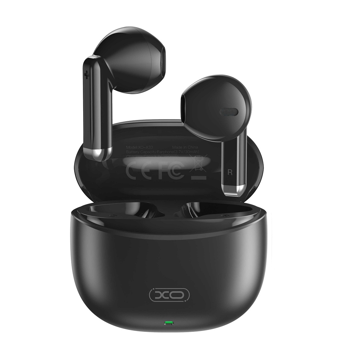 XO Bluetooth TWS-nappikuulokkeet X33, mustat