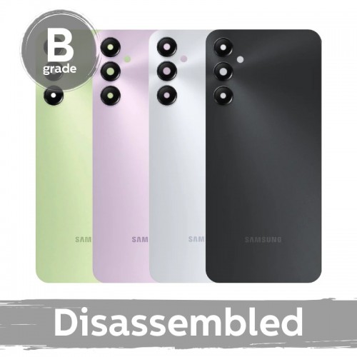 Takakansi Samsung A057 A05s, musta, kameran linssillä 100% alkuperäinen (9/10 irrotettu)