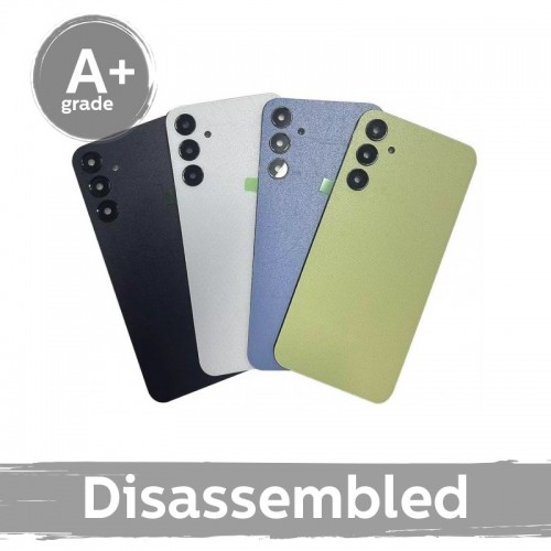 Back Cover Compatible With Samsung A256 A25 5G / Brave Black / with camera lens 100% original (10/10 Disassembled)