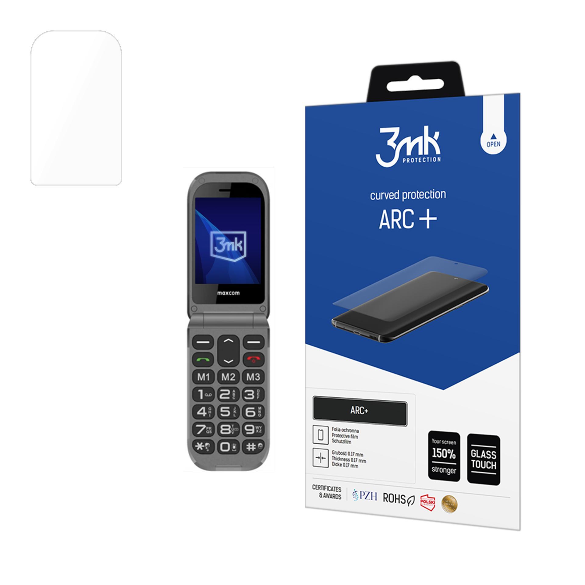 Maxcom Comfort MM827 – 3mk ARC+ puhelimen näytönsuoja