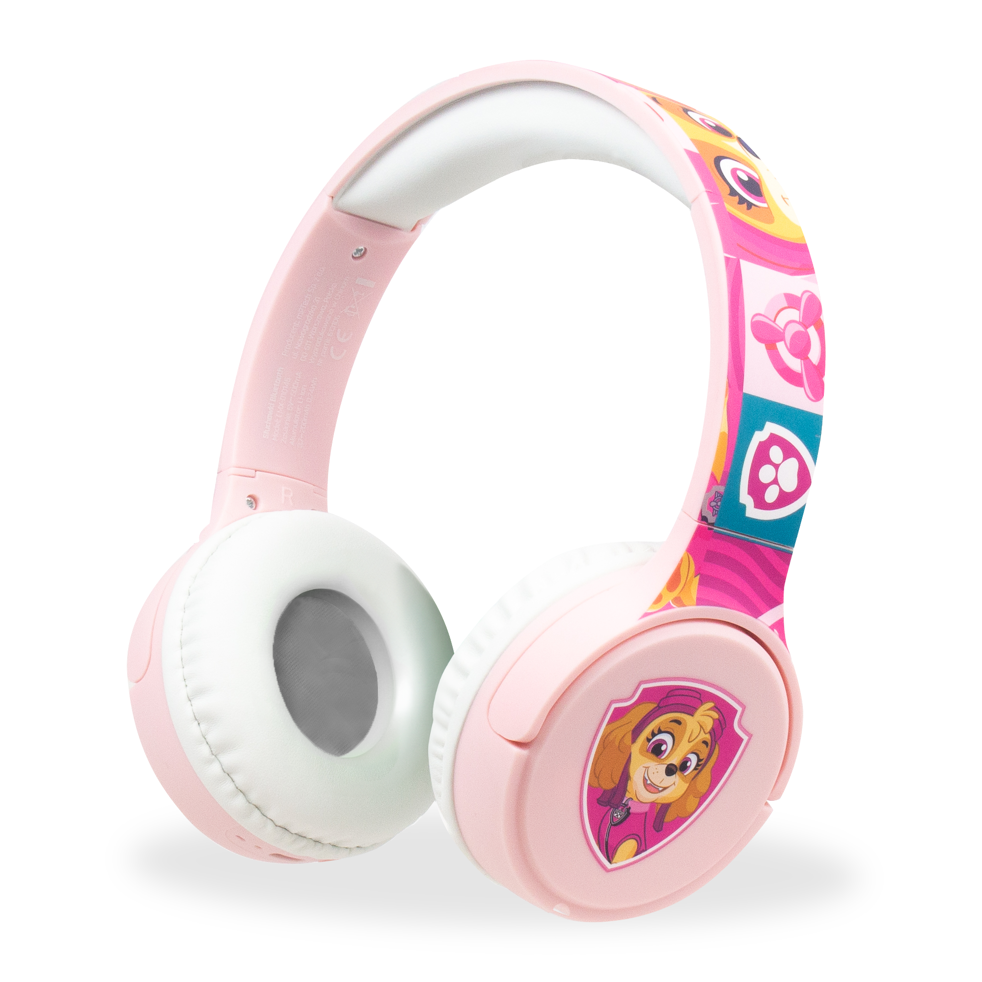Paw Patrol Bluetooth-kuulokkeet, vaaleanpunaiset