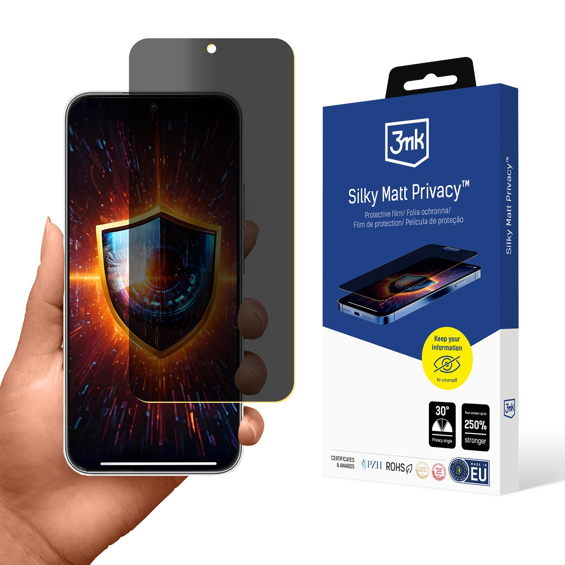 Huawei Nova 14 – 3mk Silky Matt Privacy tietosuojakalvo