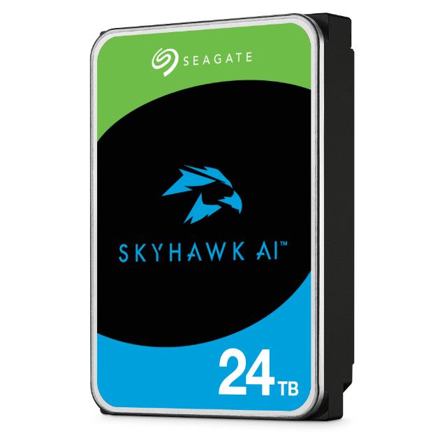 Seagate sisäinen kiintolevy SkyHawk AI (ST24000VE002) – 24 TB, 7200 rpm, SATA