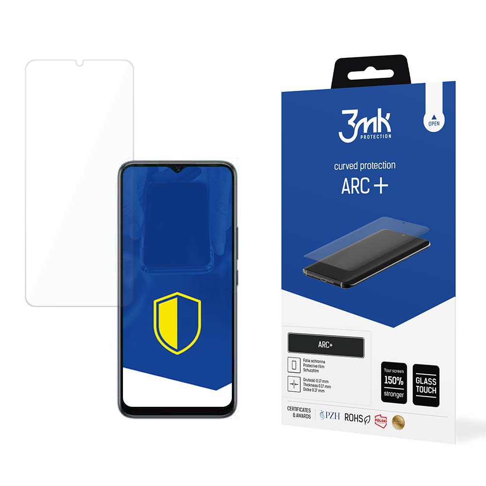 Infinix Hot 20i – 3mk ARC+ puhelimen näytönsuoja