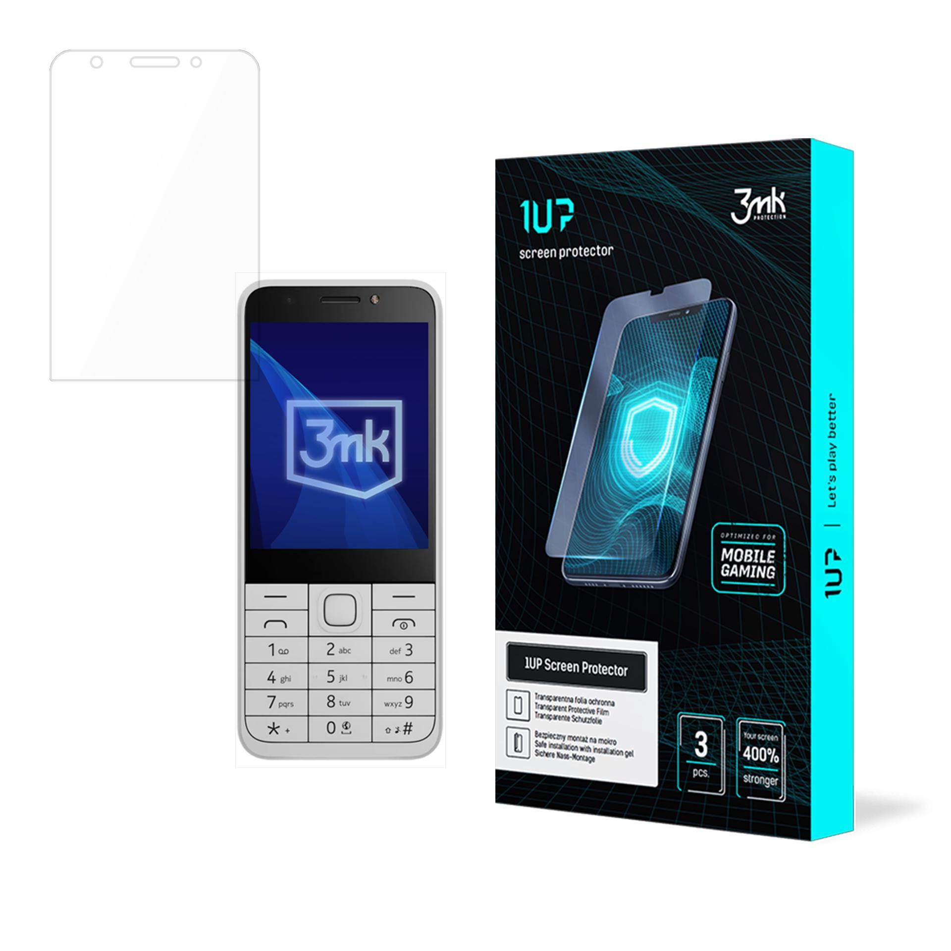 Nokia 230 DualSim 2024 – 3mk 1UP puhelimen näytönsuoja