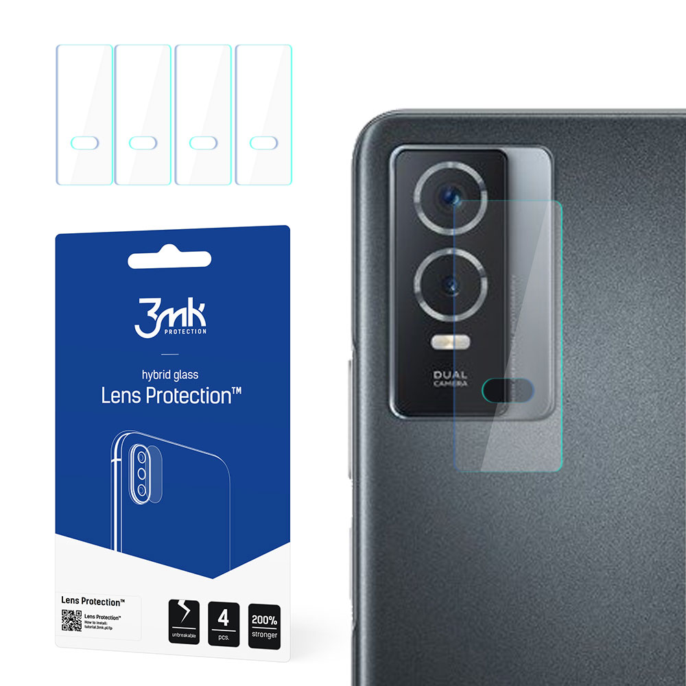 Vivo Y74s – 3mk Lens Protection kameran linssinsuoja