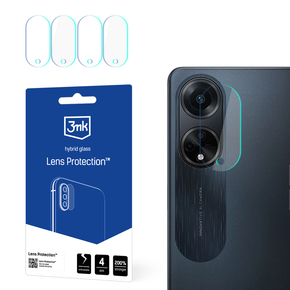 Oppo A98 5G – 3mk Lens Protection kameran linssinsuoja