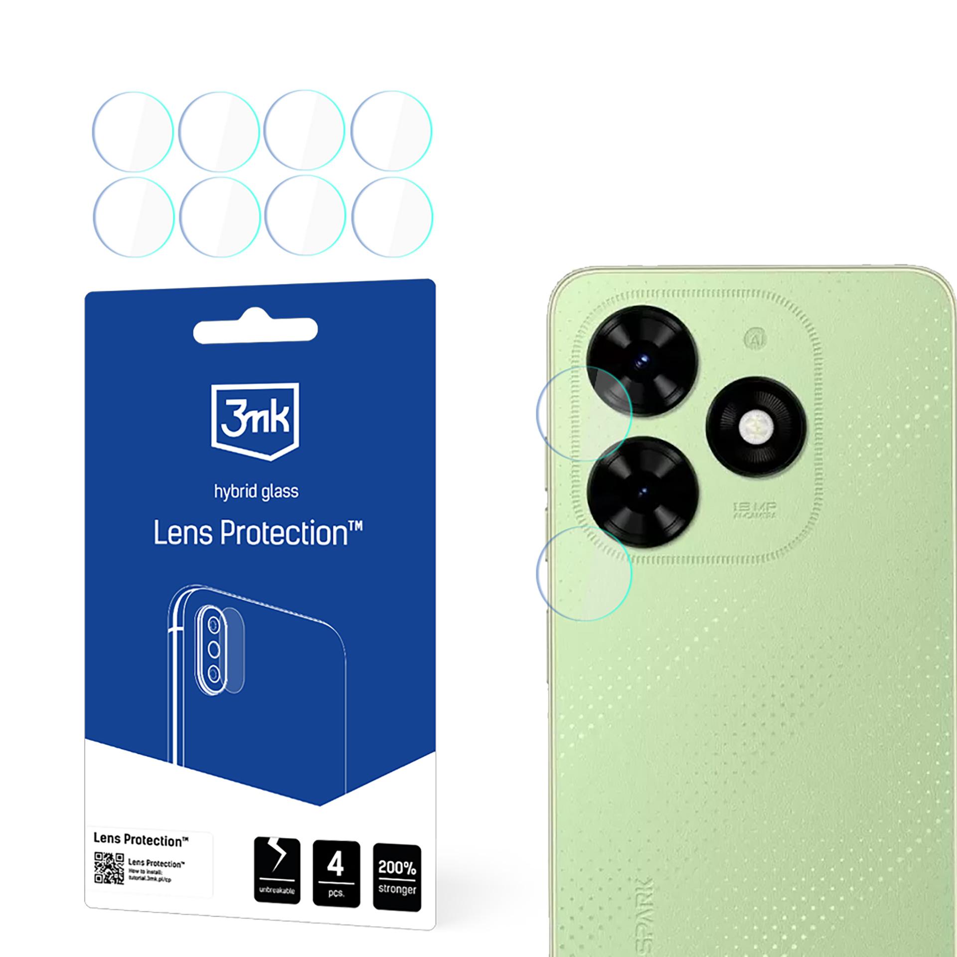 Tecno Spark Go 2024 – 3mk Lens Protection kameran linssinsuoja