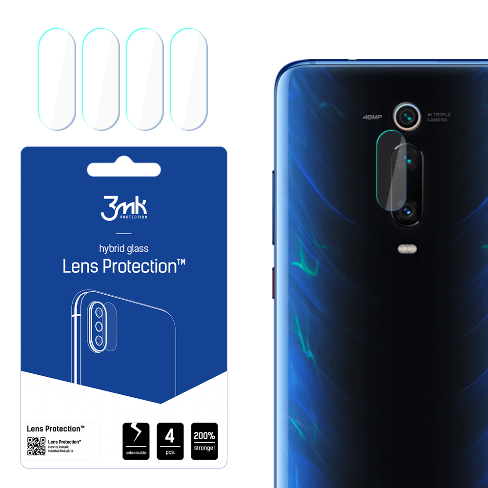 Xiaomi Mi 9T Pro – 3mk Lens Protection kameran linssinsuoja