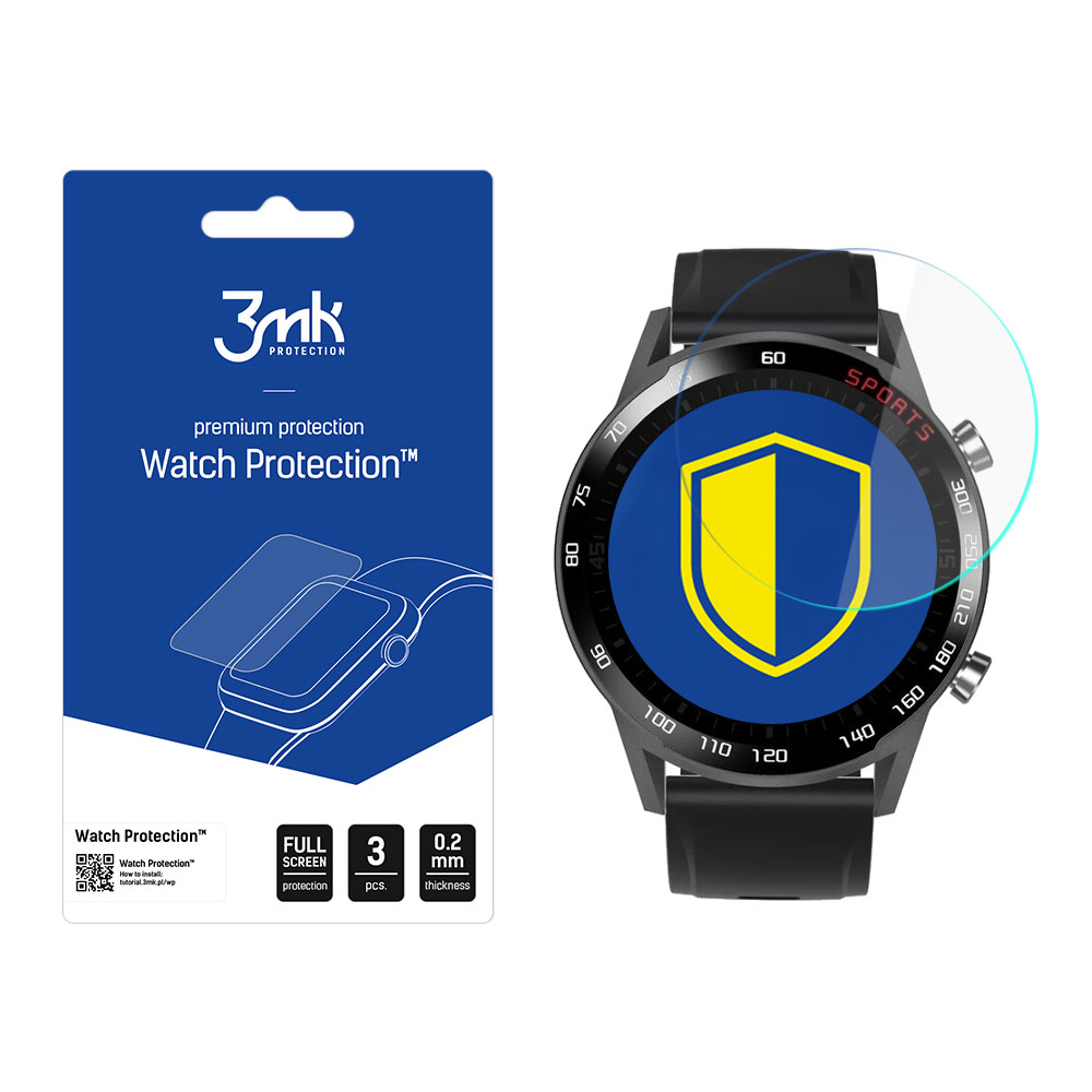Bemi Rider RC1 – 3mk Watch Protection FlexibleGlass älykellon näytönsuoja