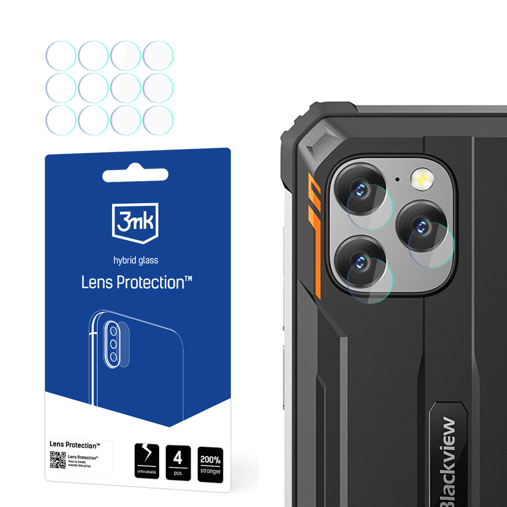 Blackview BV8900 Pro – 3mk Lens Protection kameran linssinsuoja