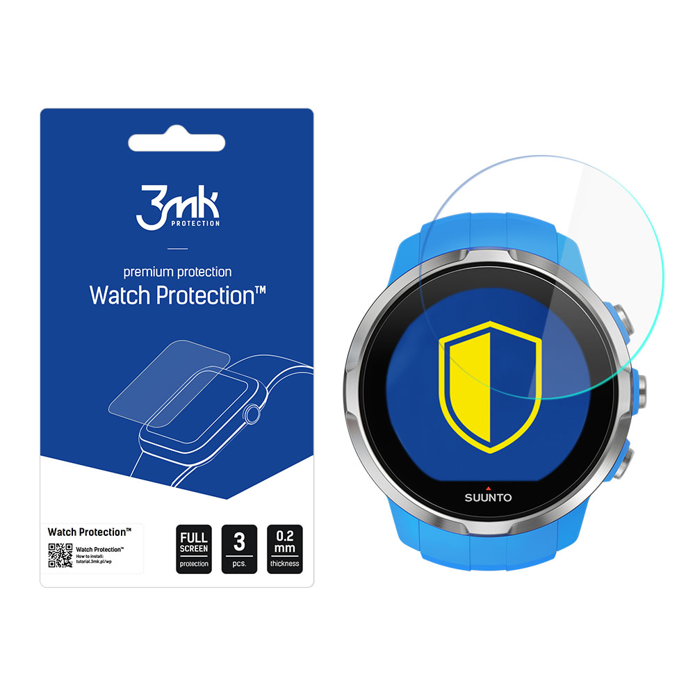 Suunto Spartan Sport – 3mk Watch Protection FlexibleGlass älykellon näytönsuoja