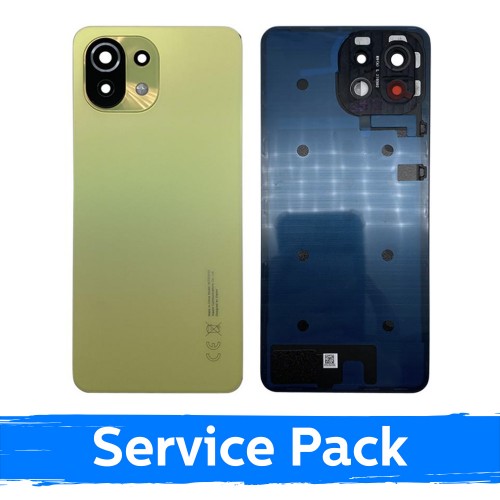 Back Cover Compatible With Xiaomi Mi 11 Lite 4G (Lite 5G / Lite 5G NE) / Green / (Service Pack)