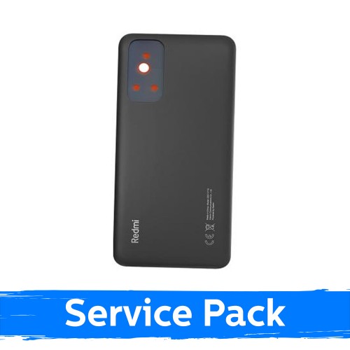 Takakansi Xiaomi Redmi Note 11 / Note 11S -puhelimelle, grafiitinharmaa (huoltopakkaus)