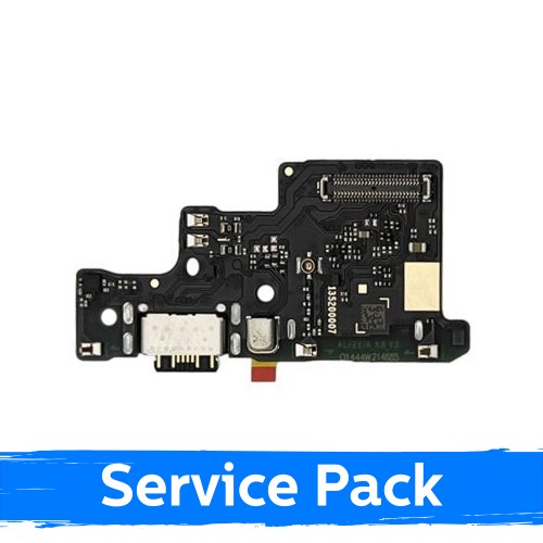 Latausliitäntä laitteelle Xiaomi Redmi Note 14 5G joustokaapelilla / levy (Service Pack)